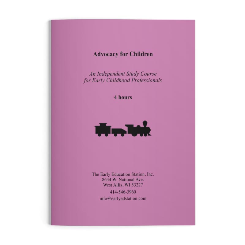 Advocacy For Children 4 Hrs The Early Education Station